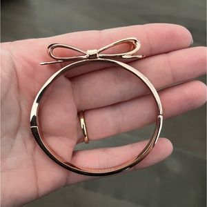 Kate Spade Bow Bracelet, Rose Gold